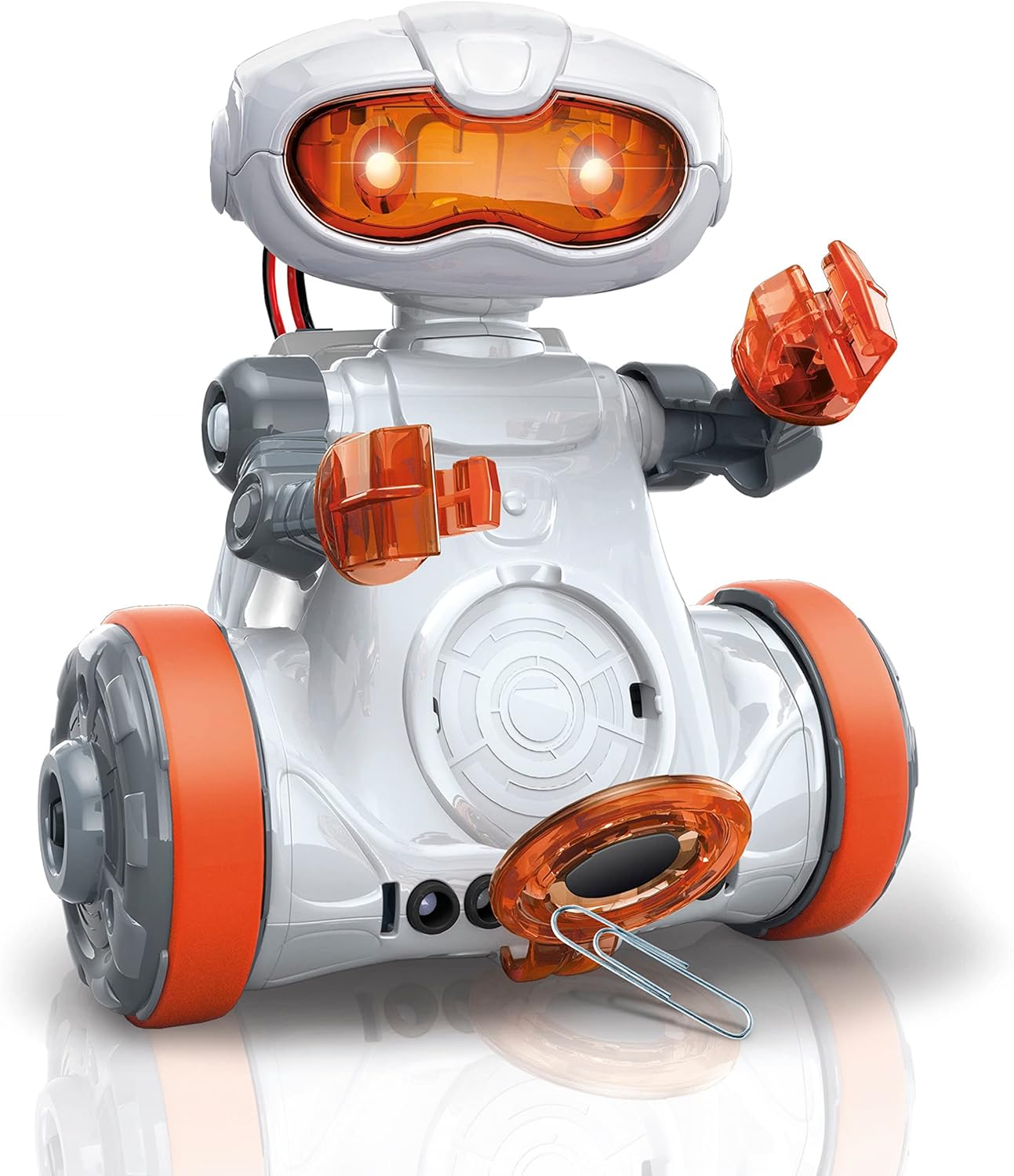 Clementoni- Science & Play Mio Robot: Interactive STEM Learning Robot with App, Obstacle Avoidance & Drawing Function (8+ Years)